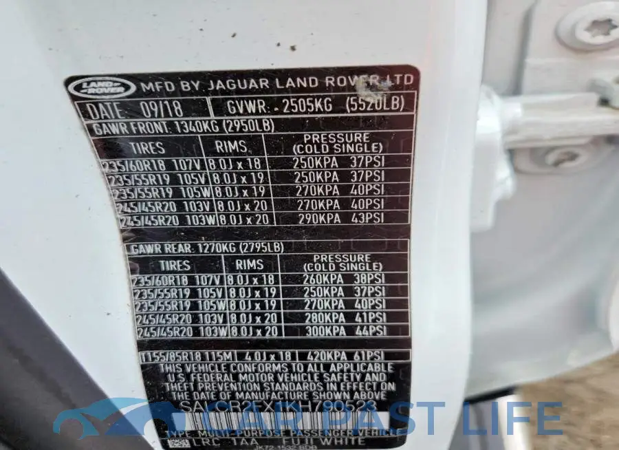 SALCR2FX1KH790523# 13