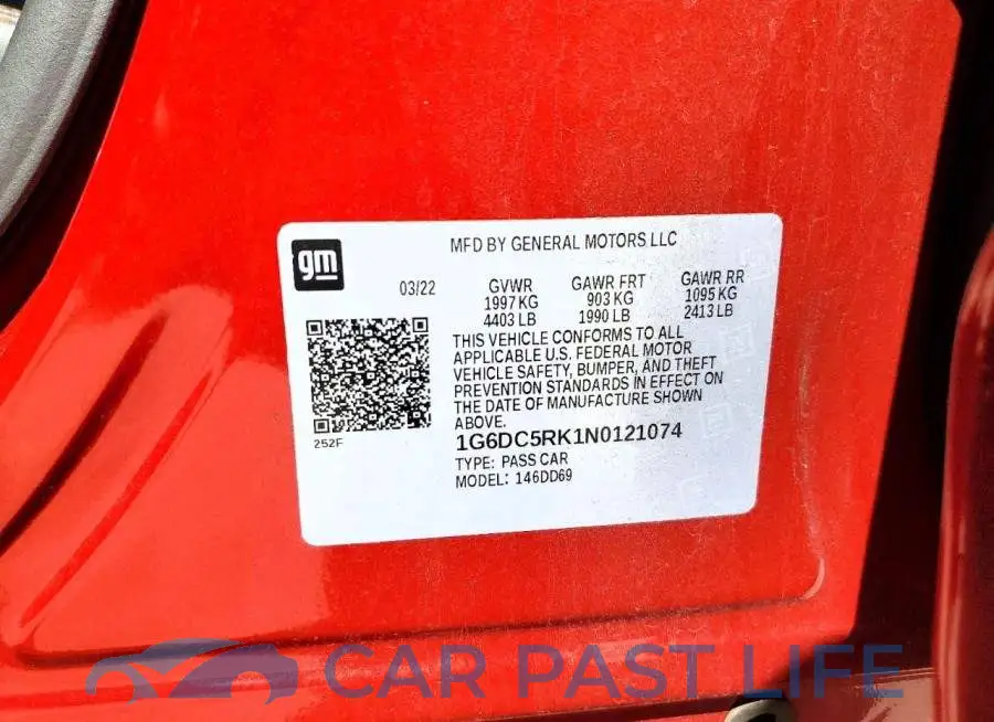 1G6DC5RK1N0121074# 12