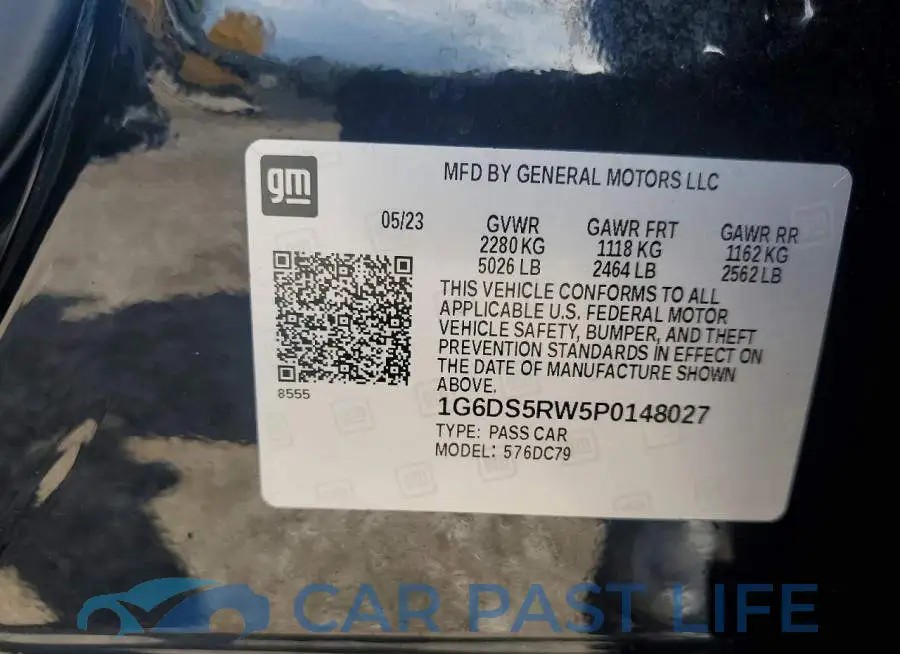1G6DS5RW5P0148027# 12