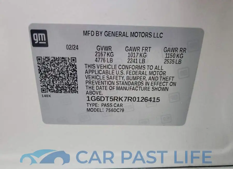 1G6DT5RK7R0126415# 13