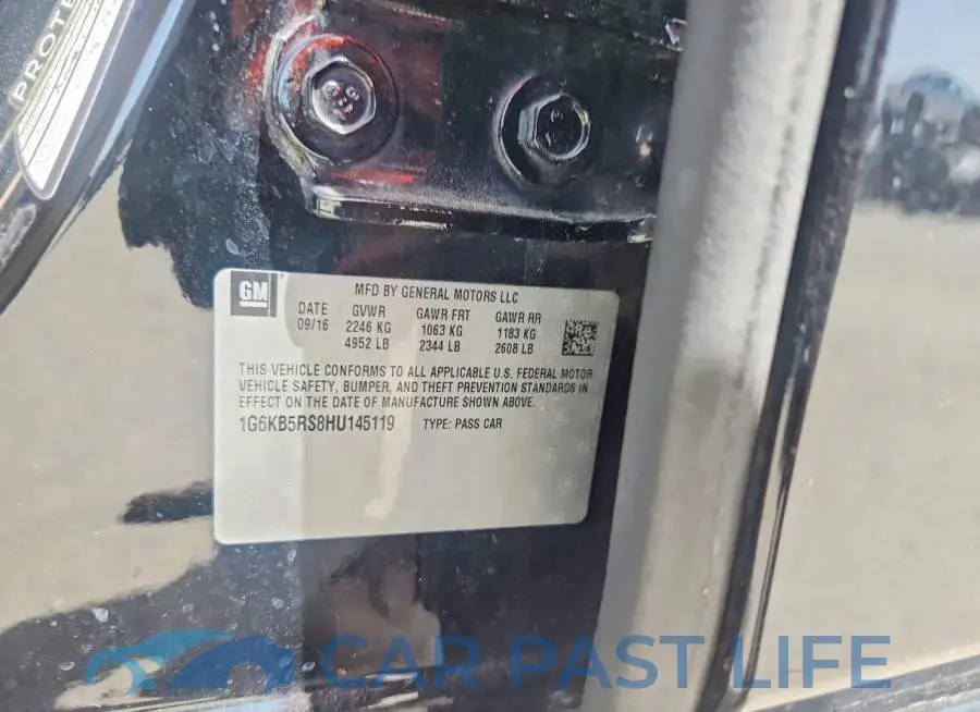 1G6KB5RS8HU145119# 13