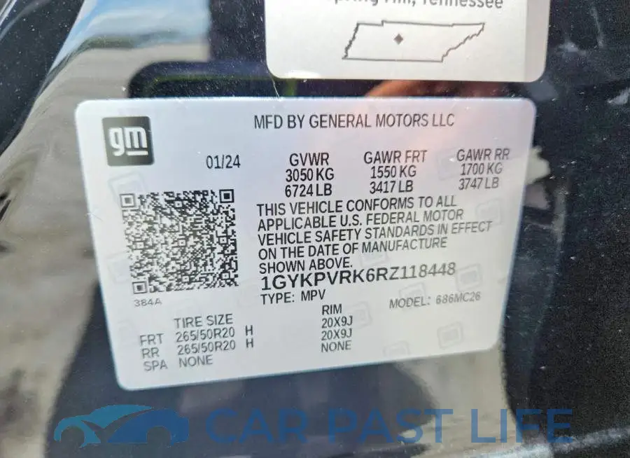 1GYKPVRK6RZ118448# 13