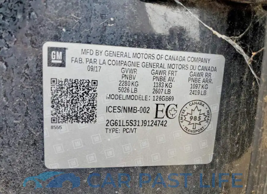 2G61L5S31J9124742# 12