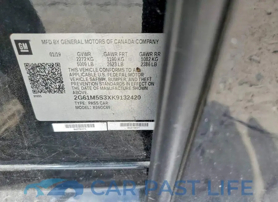 2G61M5S3XK9132420# 13