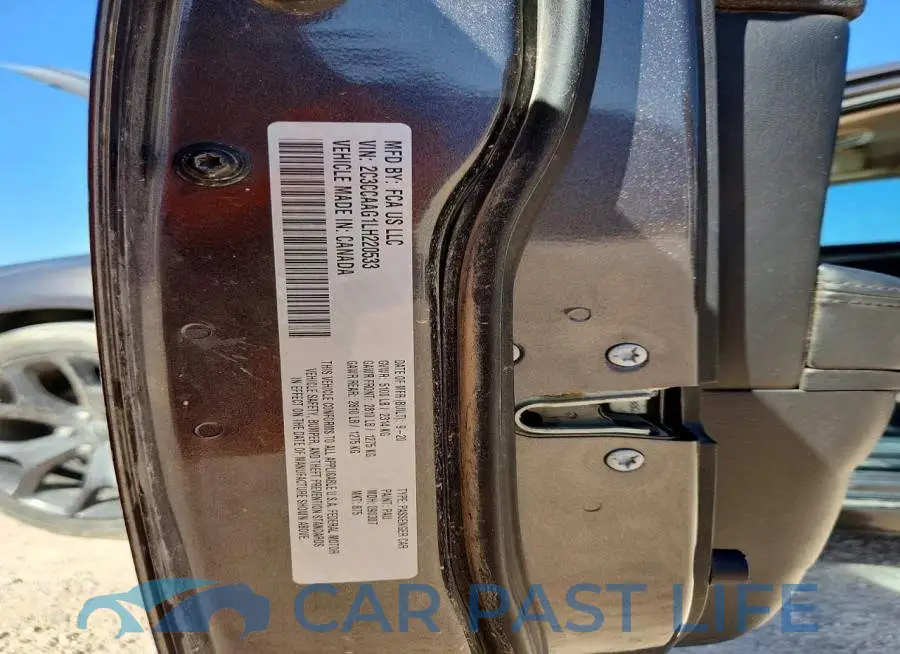2C3CCAAG1LH220533# 12