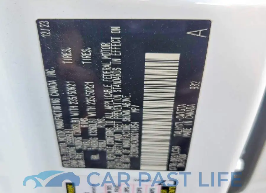 2T2BCMEA3RC014854# 12