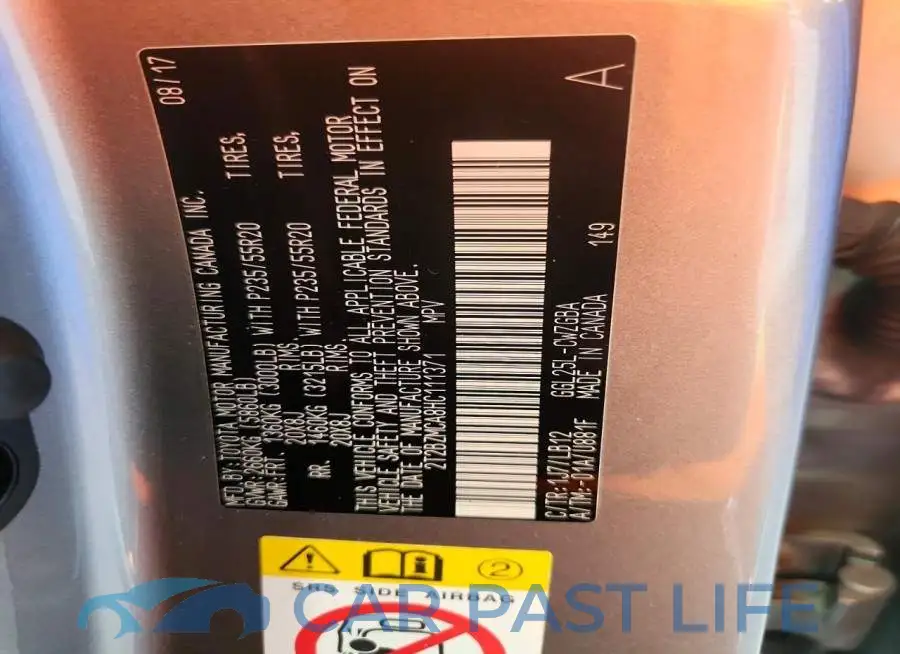 2T2BZMCA8HC111371# 13