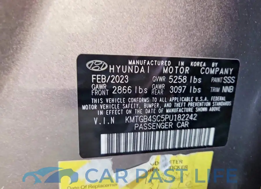 KMTGB4SC5PU182242# 12