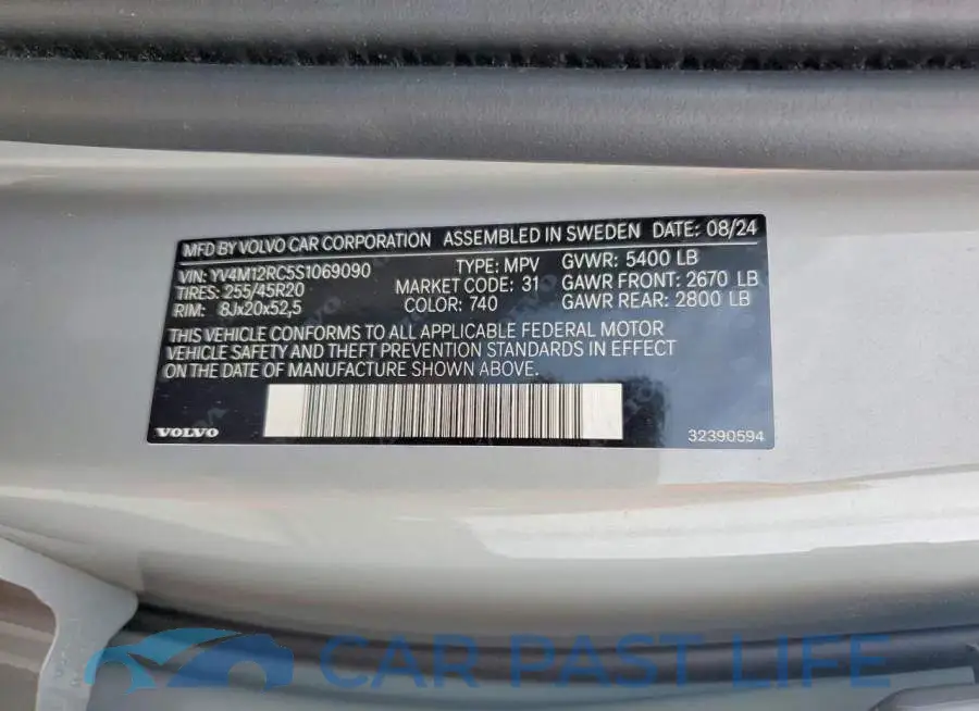 YV4M12RC5S1069090# 14