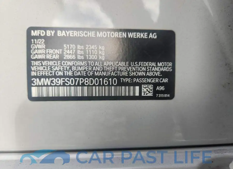 3MW39FS07P8D01610# 12