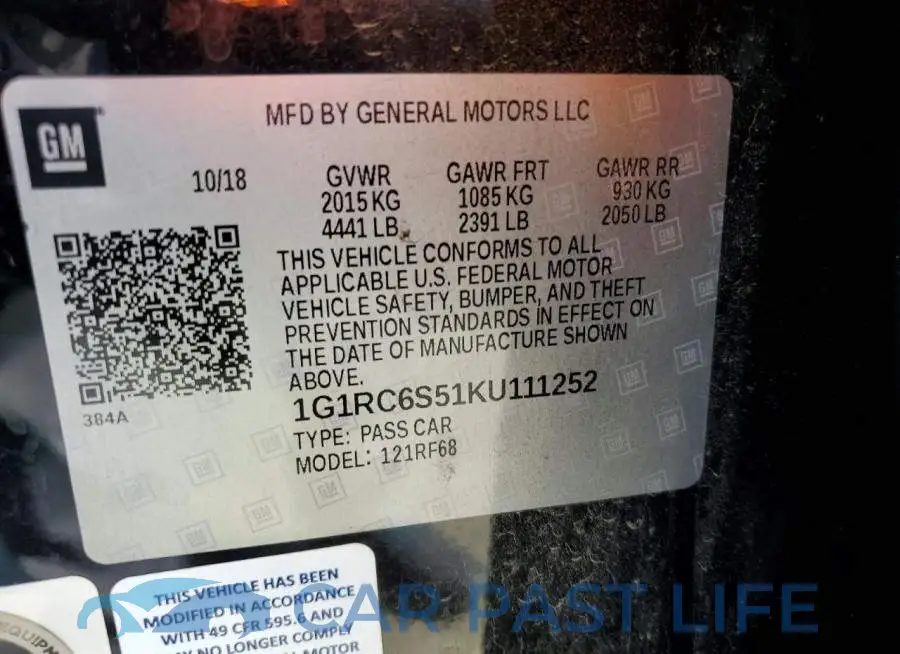 1G1RC6S51KU111252# 12