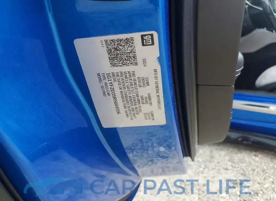 1G1YF2D35R5604556# 13