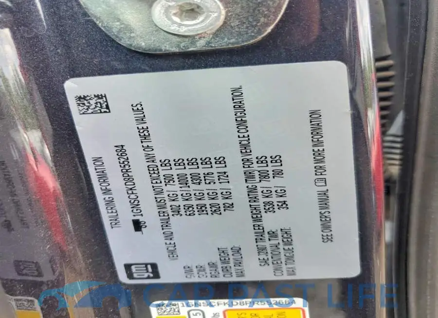 1GNSCFKD8PR552684# 13