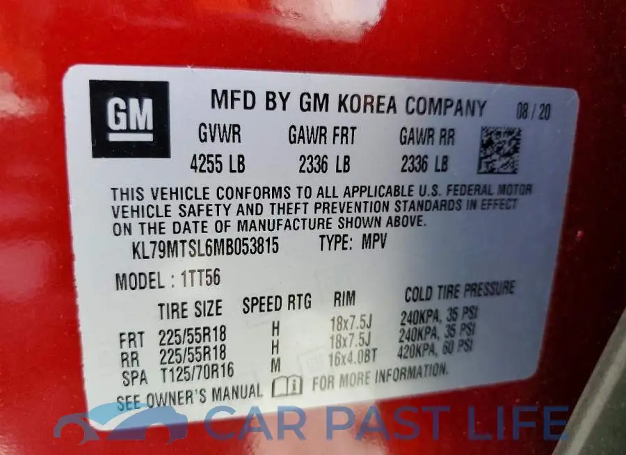 KL79MTSL6MB053815# 13