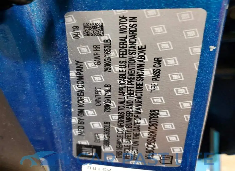 KL8CD6SA6KC807868# 13
