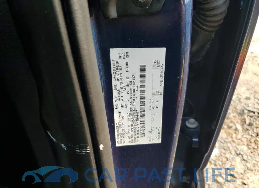 1FT8W3DT5HEB98967# 12