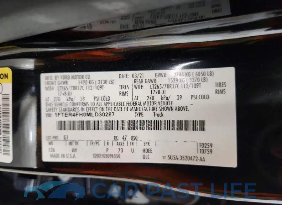 1FTER4FH0MLD30287# 13