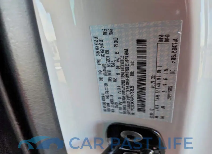 1FTEX2KP6RKF53826# 12