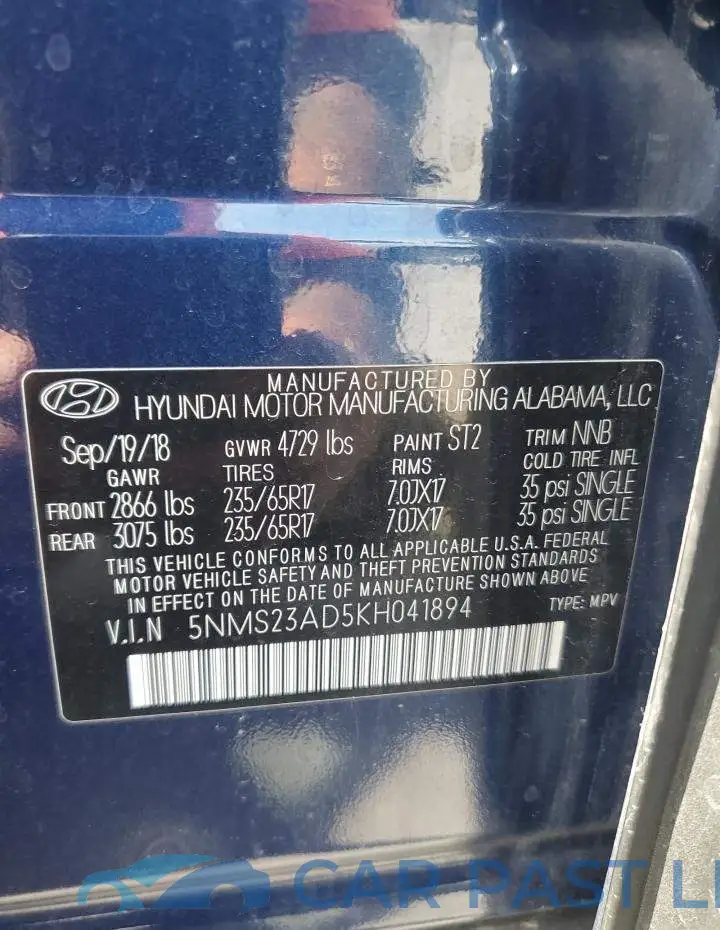 5NMS23AD5KH041894# 13