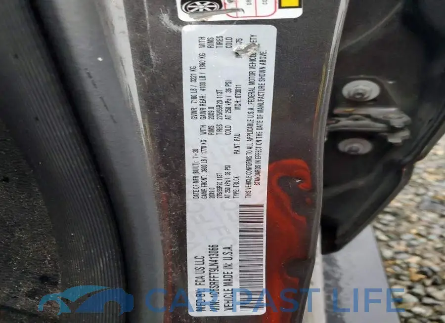 1C6SRFFT9LN413066# 12