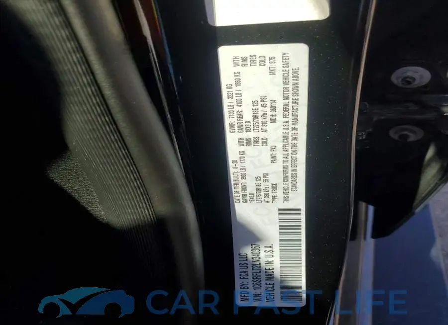 1C6SRFLT2LN340367# 13
