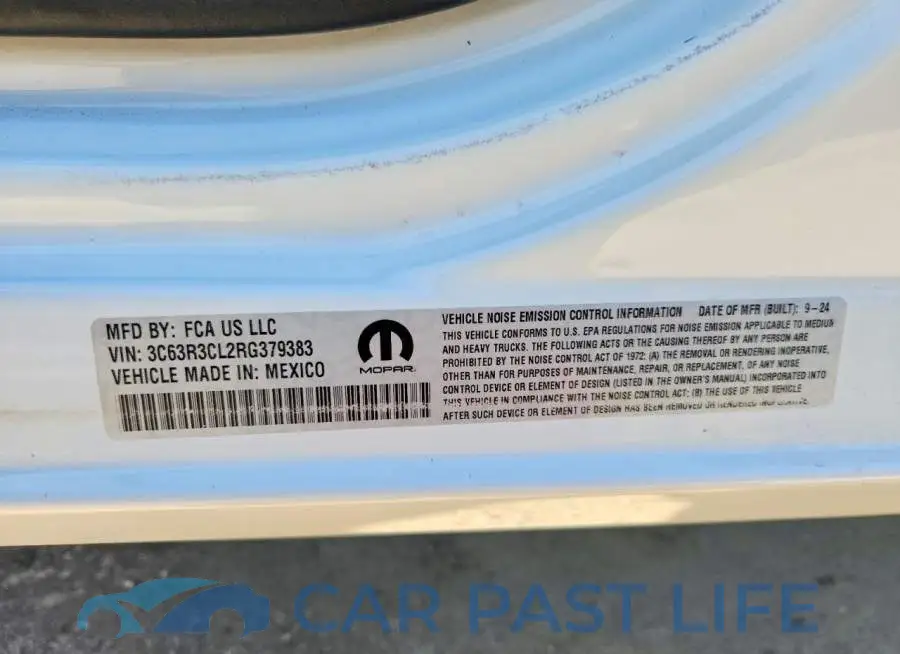 3C63R3CL2RG379383# 12