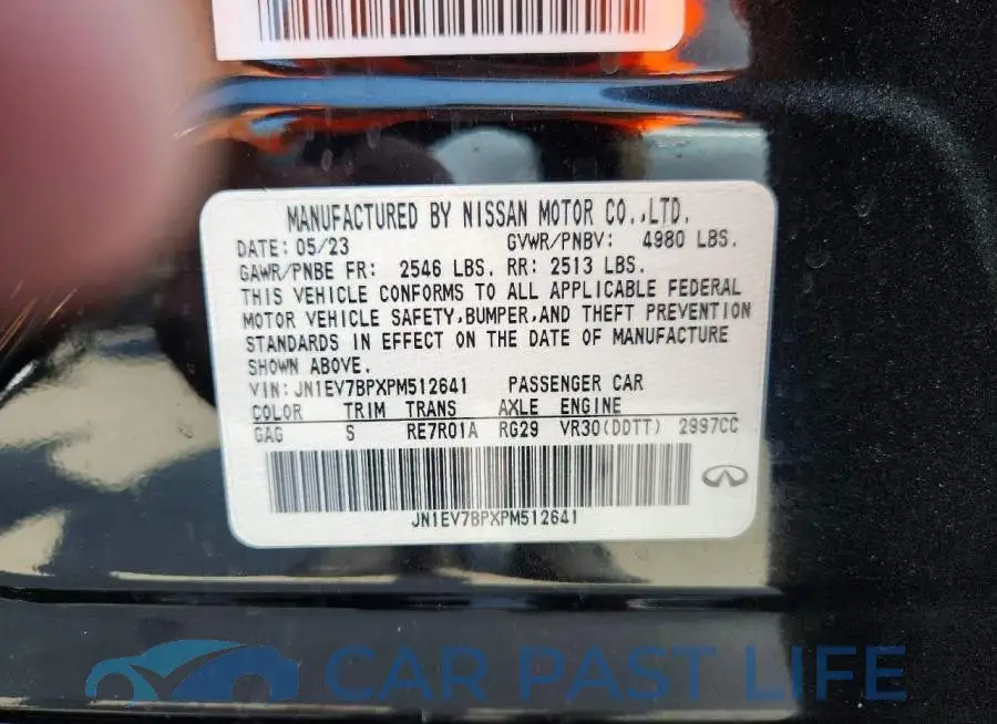 JN1EV7BPXPM512641# 12