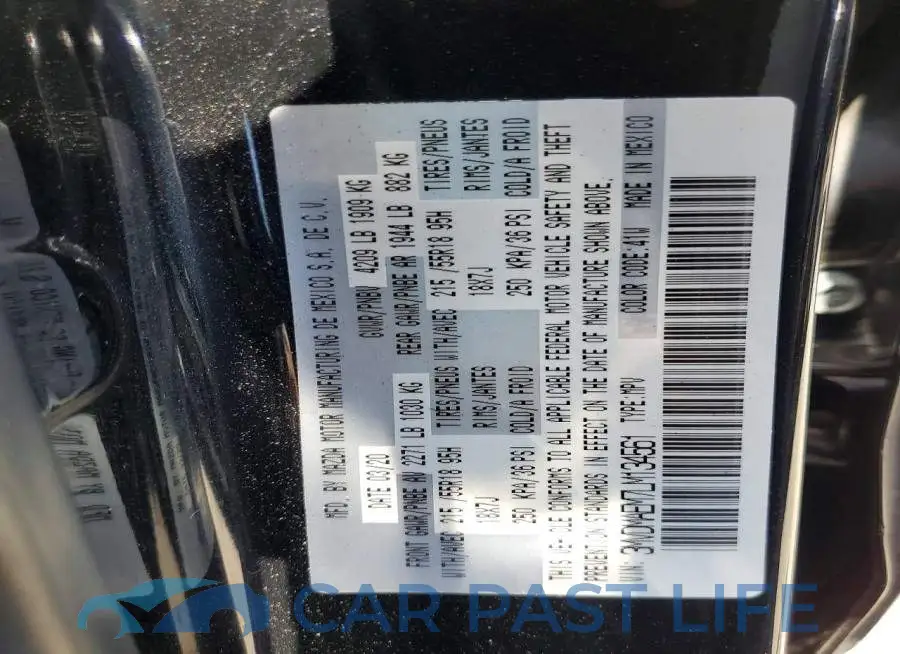 3MVDMAEM7LM134561# 13