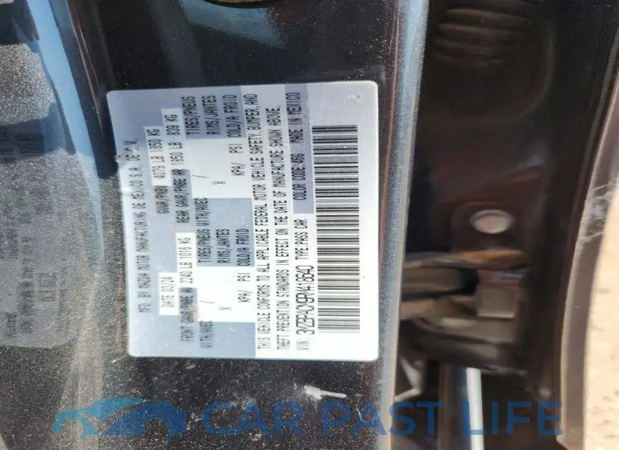 3MZBPACM9RM418640# 12