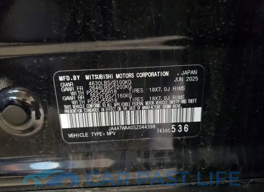 JA4ATWAA0SZ044398# 14