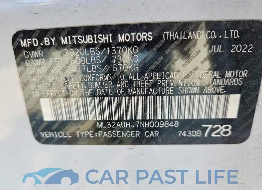 ML32AUHJ7NH009848# 12