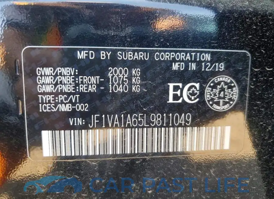 JF1VA1A65L9811049# 13