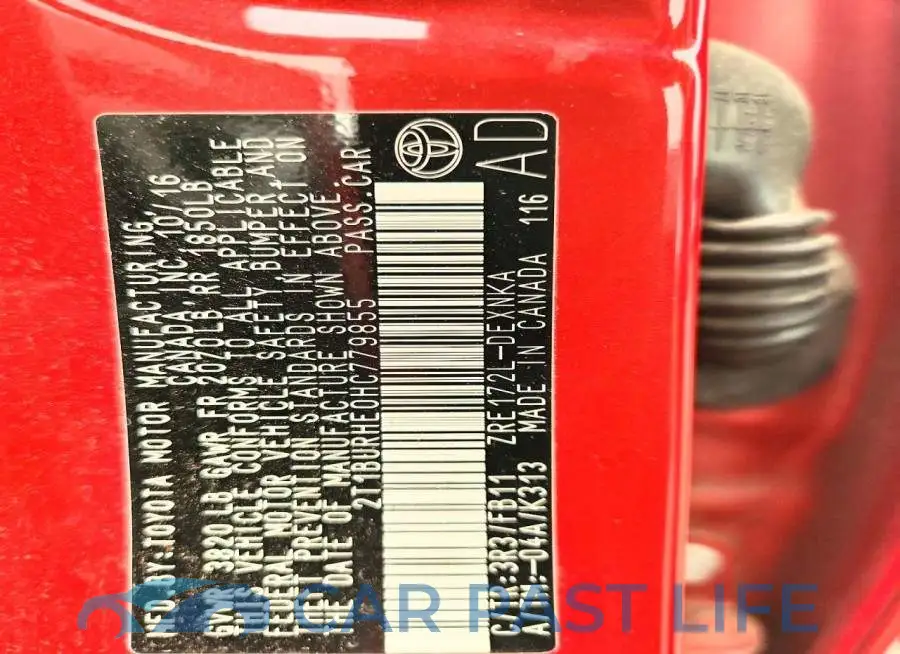 2T1BURHE0HC779855# 12