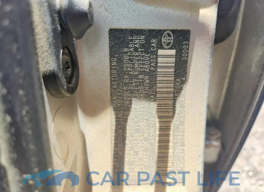 4T1BK1EB1JU284425# 14