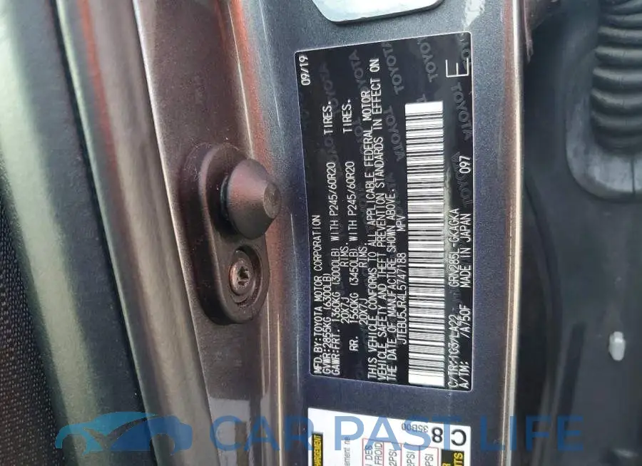 JTEBU5JR4L5747188# 14