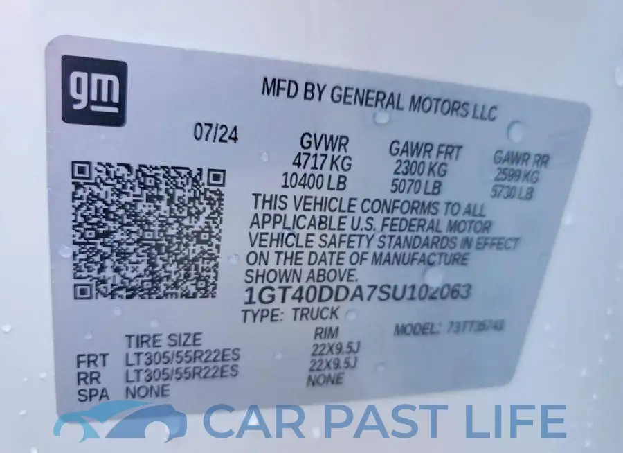1GT40DDA7SU102063# 13