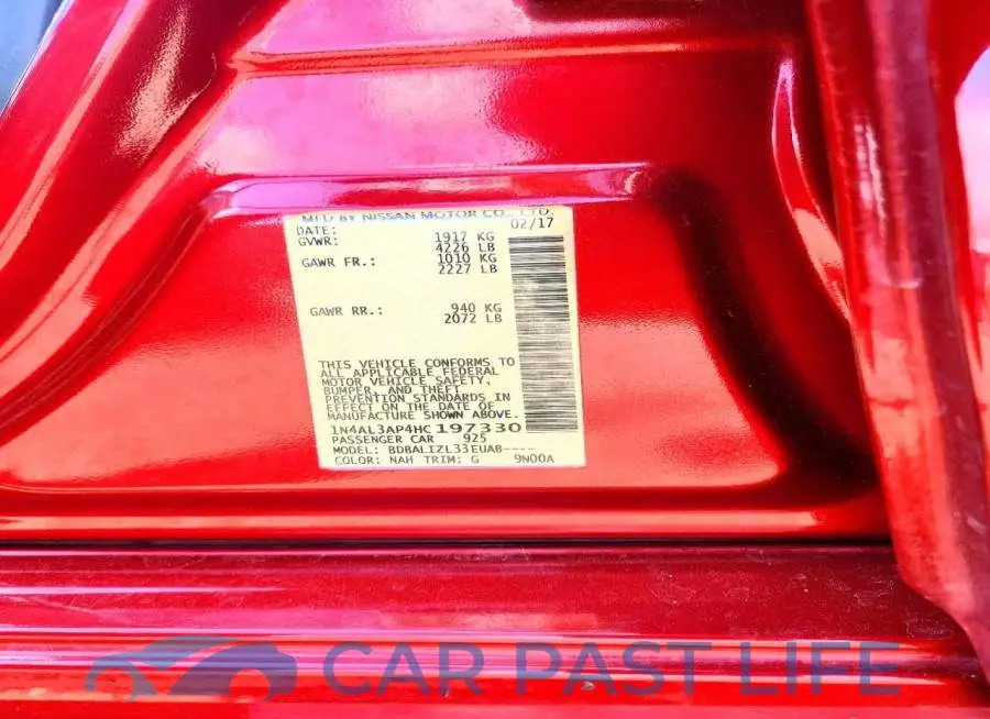 1N4AL3AP4HC197330# 12
