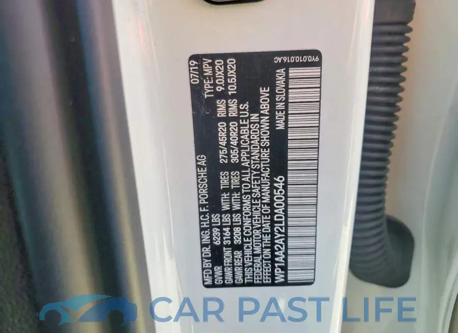 WP1AA2AY2LDA00546# 13