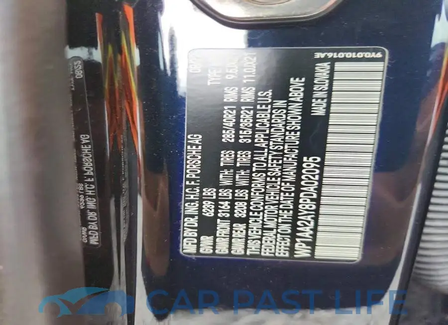 WP1AA2AY8PDA02095# 12