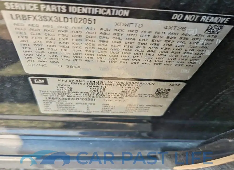 LRBFX3SX3LD102051# 13