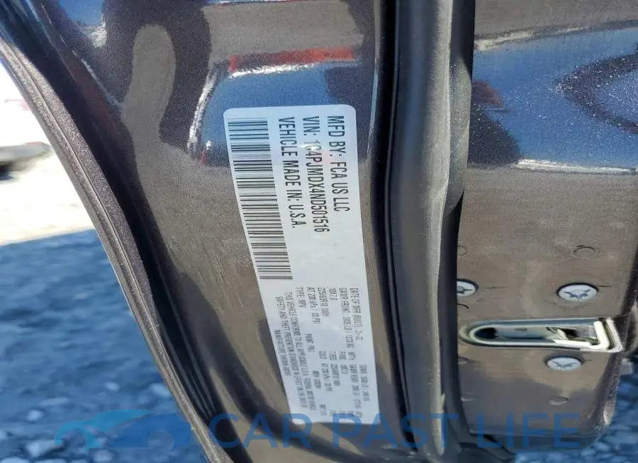 1C4PJMDX4ND501516# 12