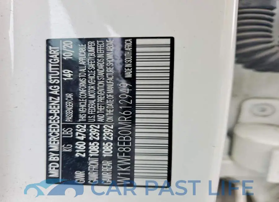W1KWF8EB0MR612949# 12