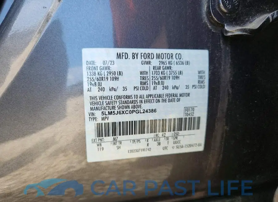 5LM5J6XC0PGL24386# 13