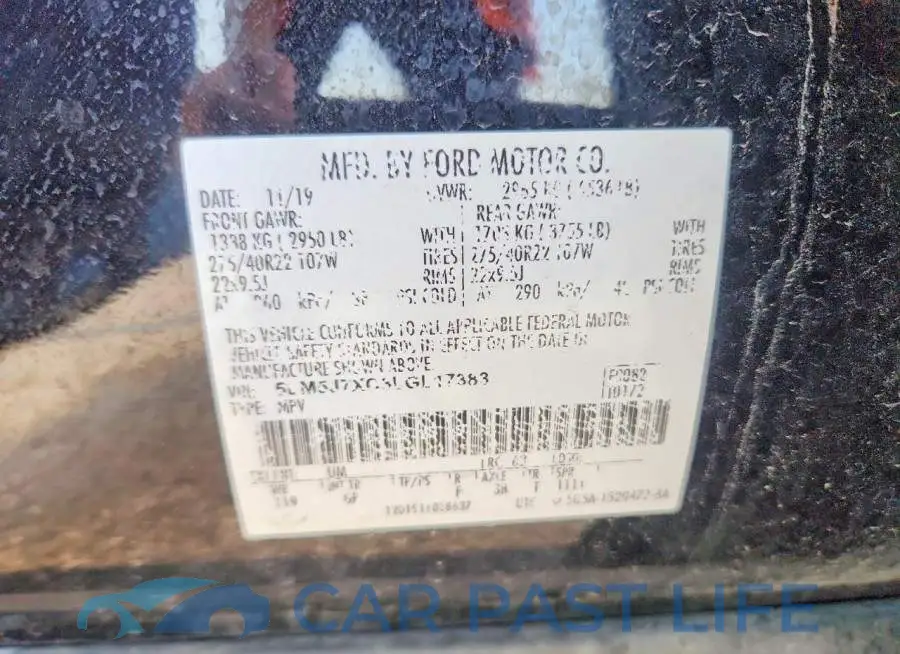 5LM5J7XC3LGL17383# 13