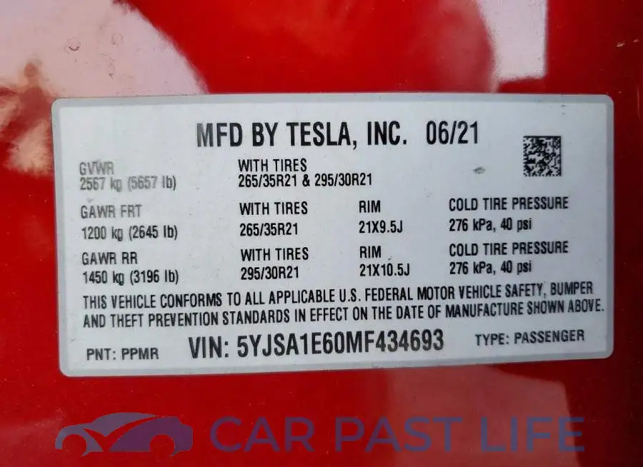 5YJSA1E60MF434693# 13