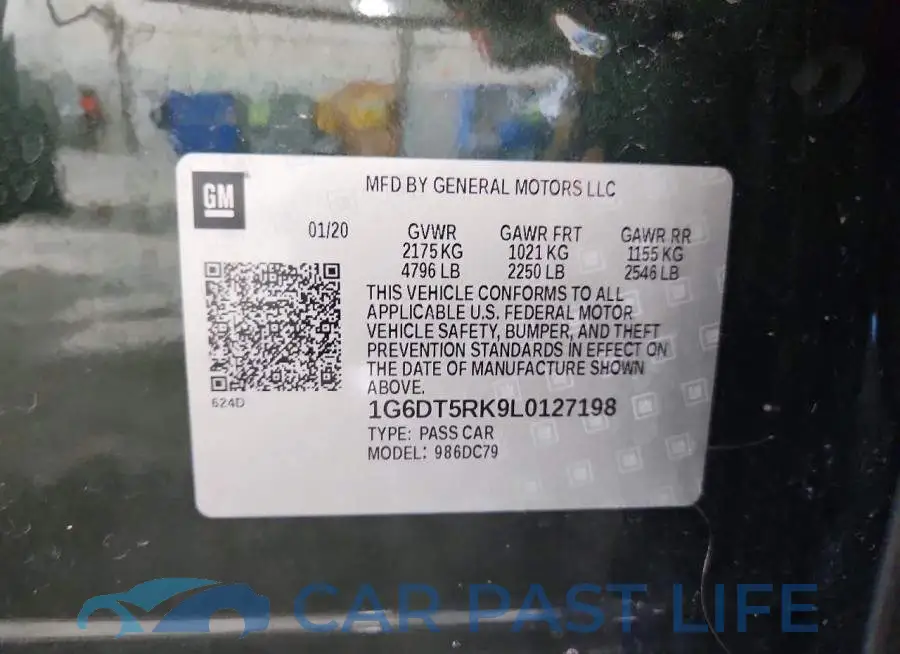 1G6DT5RK9L0127198# 12