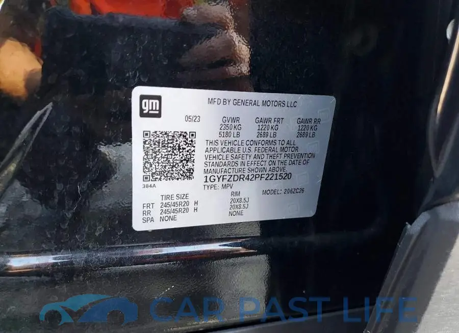 1GYFZDR42PF221520# 13