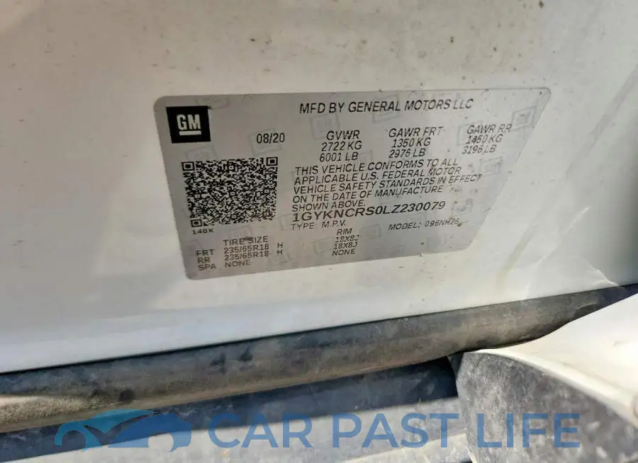 1GYKNCRS0LZ230079# 13