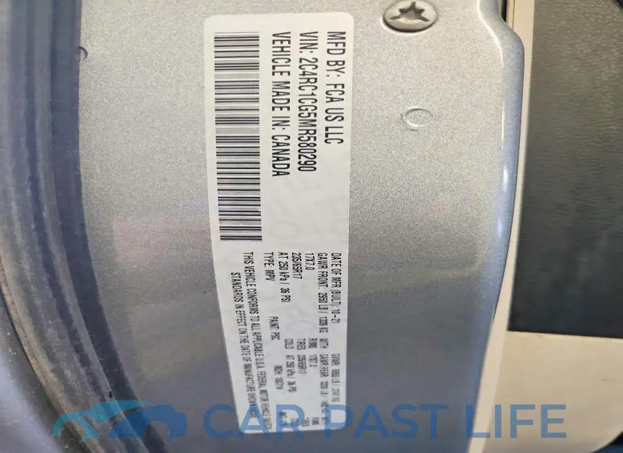 2C4RC1CG5MR580290# 13