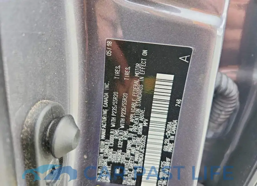 2T2BZMCA7JC155352# 12